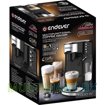 Рожковая помповая кофеварка Endever Costa-1070 картинка 5